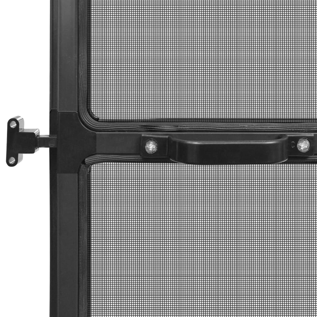Saranoitu hyönteisverkko oviin 100x215 cm antrasiitti - Sisustajankoti.fi