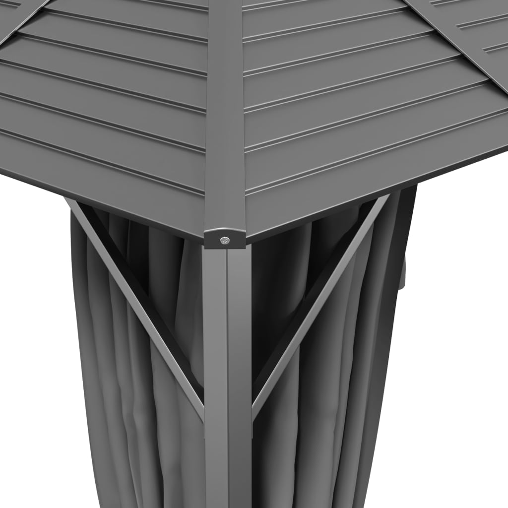 Huvimaja sivuseinillä ja katolla 4x3 m antrasiitti - Sisustajankoti.fi