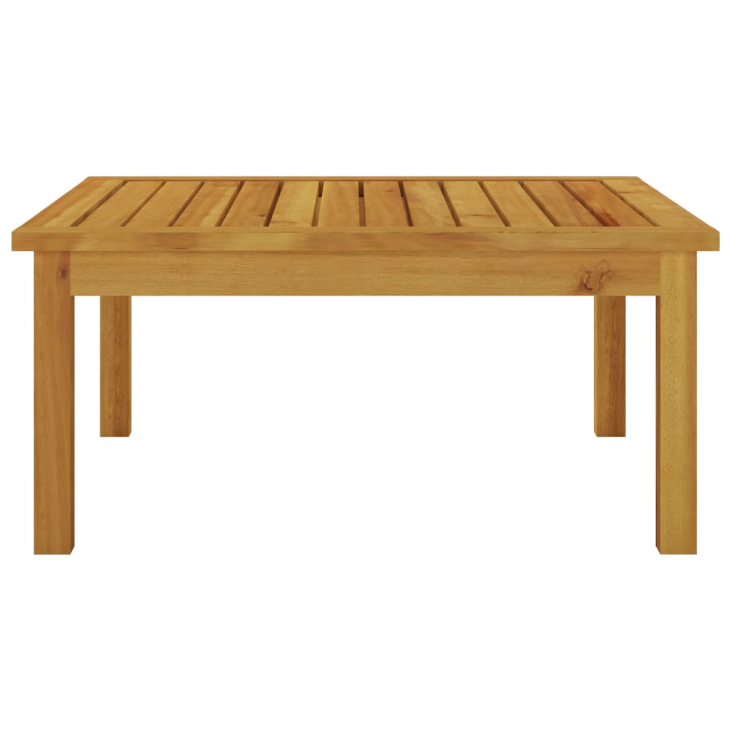 Puutarhan sohvapöytä 63x63x30 cm täysi akaasiapuu - Sisustajankoti.fi