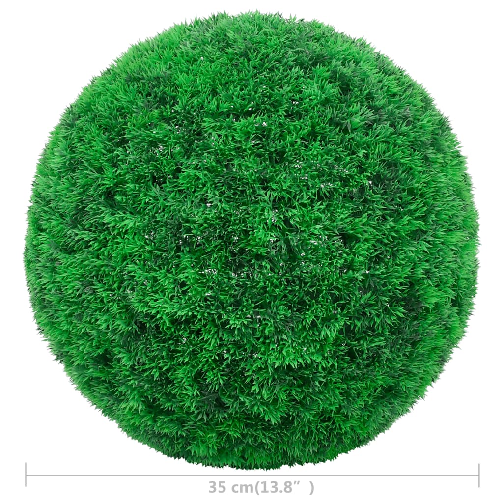 Tekokasvi puksipuupallot 2 kpl 35 cm - Sisustajankoti.fi