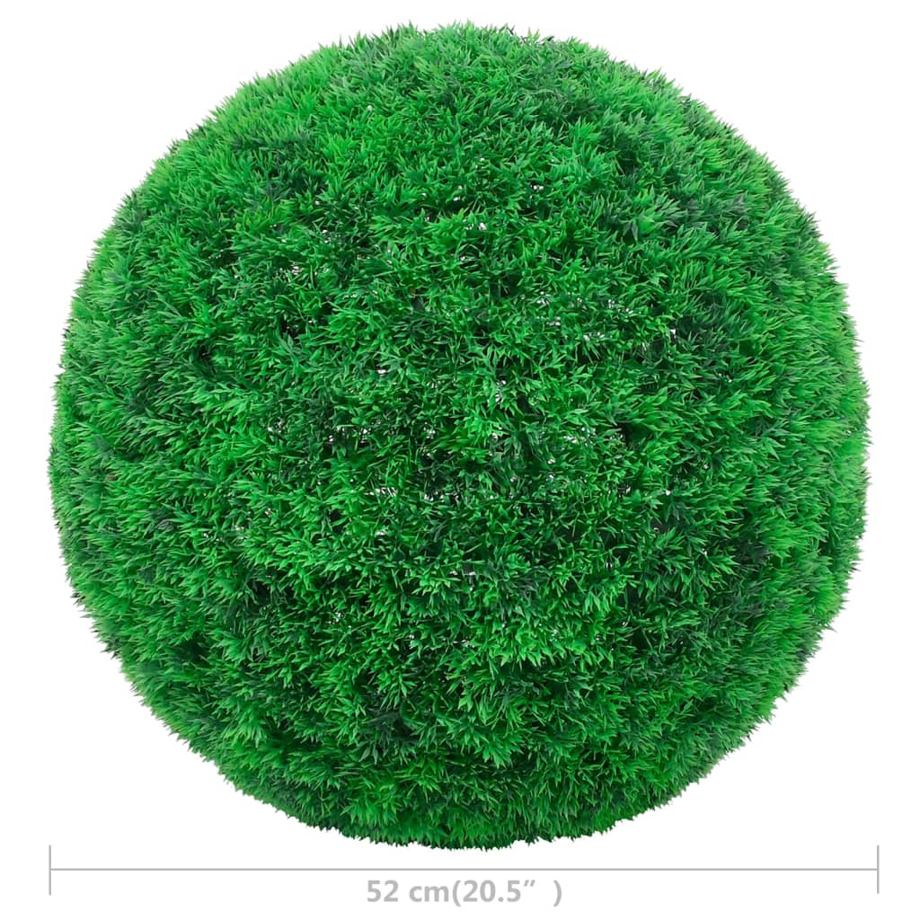 Tekokasvi puksipuupallot 2kpl 52 cm - Sisustajankoti.fi