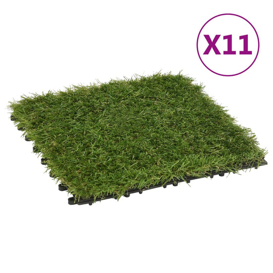 Keinonurmilevyt 11 kpl 30x30 cm vihreä - Sisustajankoti.fi