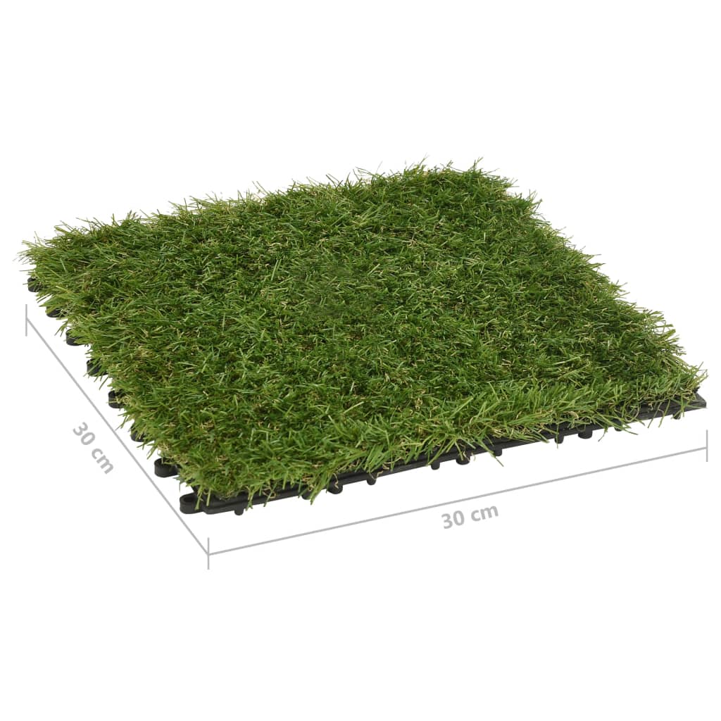 Keinonurmilevyt 11 kpl 30x30 cm vihreä - Sisustajankoti.fi