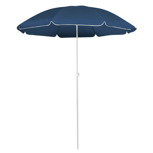 Aurinkovarjo terästanko sininen 180 cm - Sisustajankoti.fi