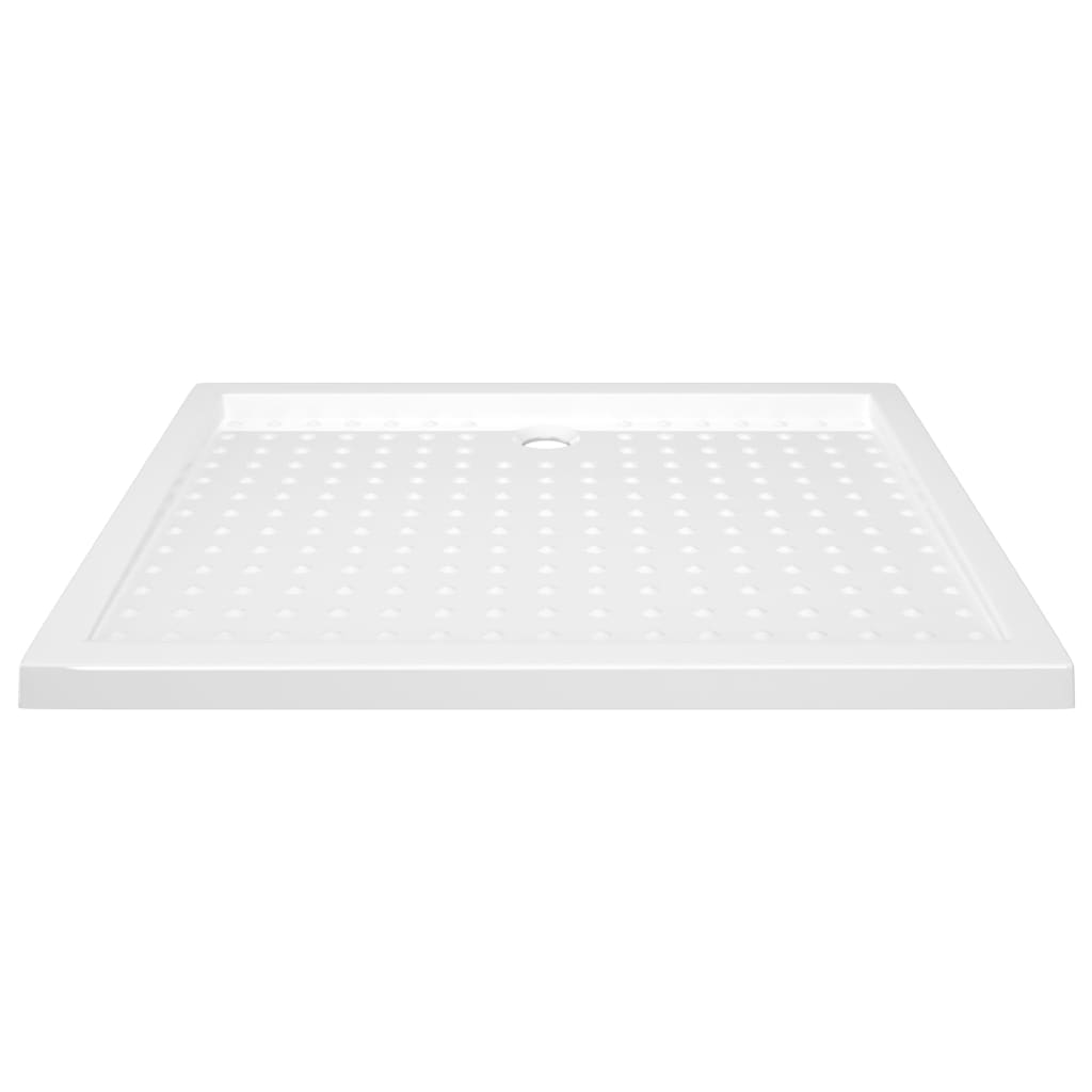 Suihkualusta valkoinen 80x100x4 cm ABS - Sisustajankoti.fi