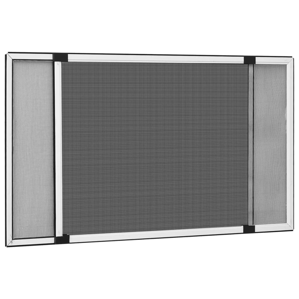 Jatkettava hyönteisverkko ikkunaan valkoinen (100-193)x75 cm - Sisustajankoti.fi