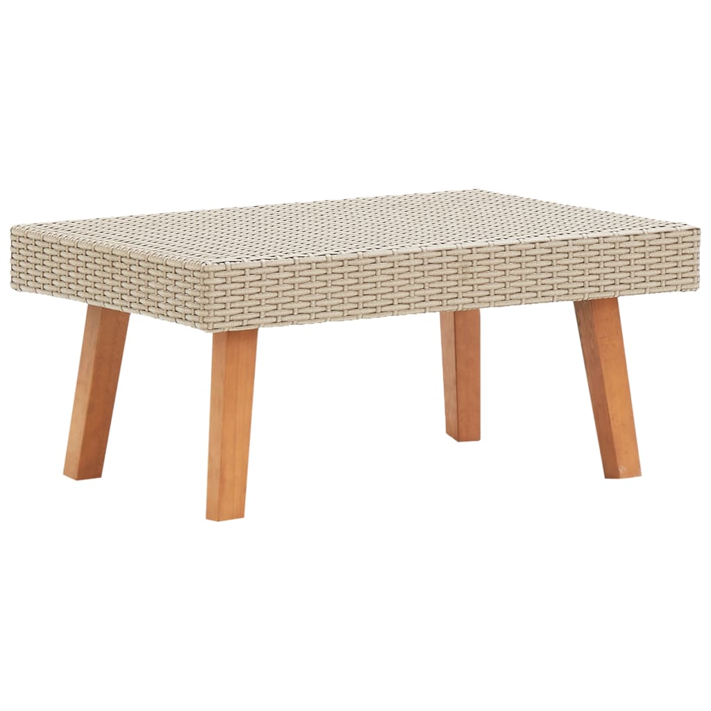 2-osainen Puutarhasohvasarja tyynyillä polyrottinki beige - Sisustajankoti.fi