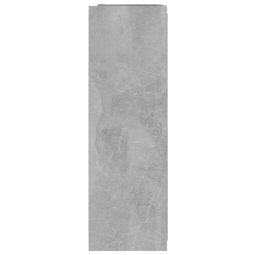Kylpyhuoneen peilikaappi betoninharmaa 62,5x20,5x64cm - Sisustajankoti.fi