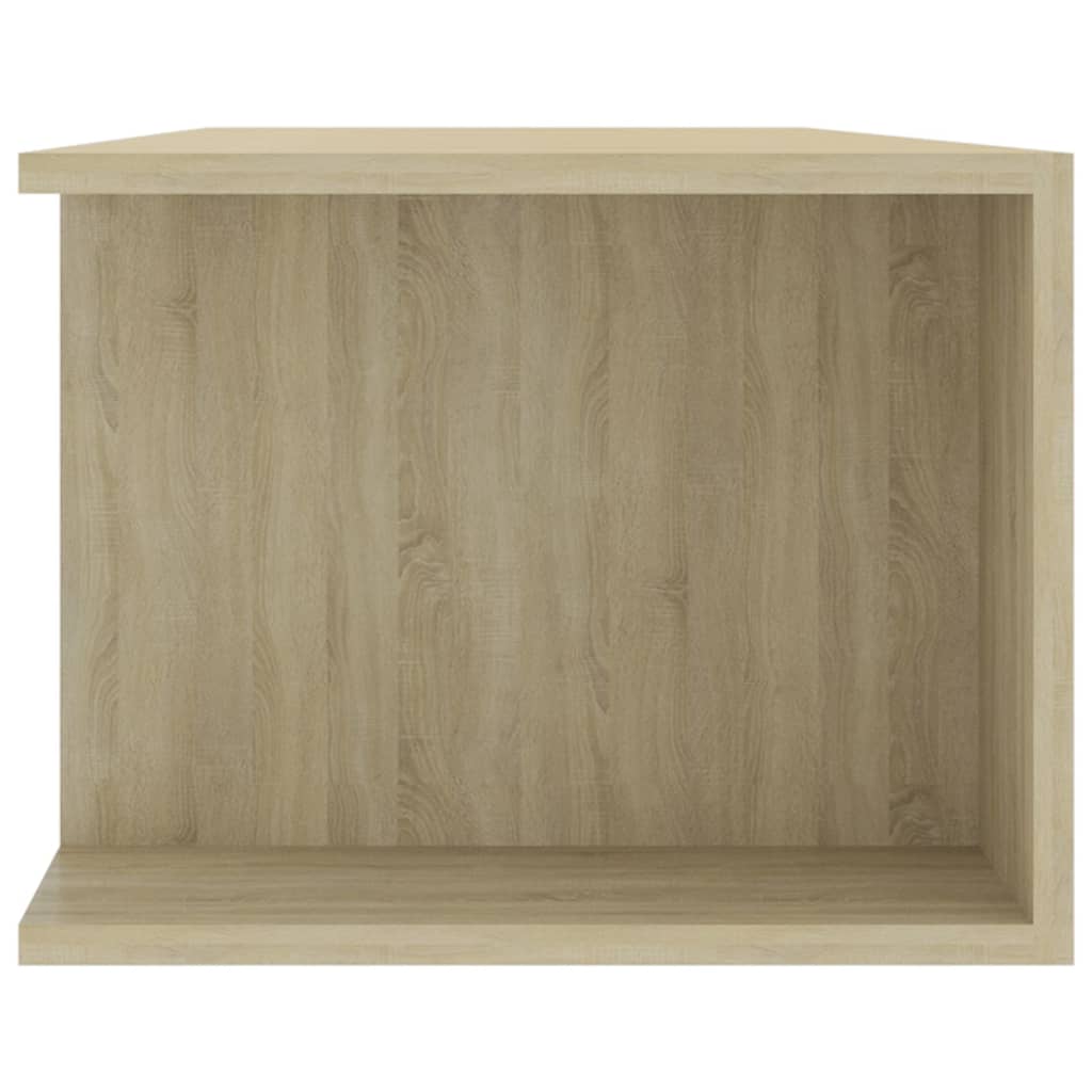 TV-taso LED-valoilla Sonoma-tammi 135x39x30 cm - Sisustajankoti.fi