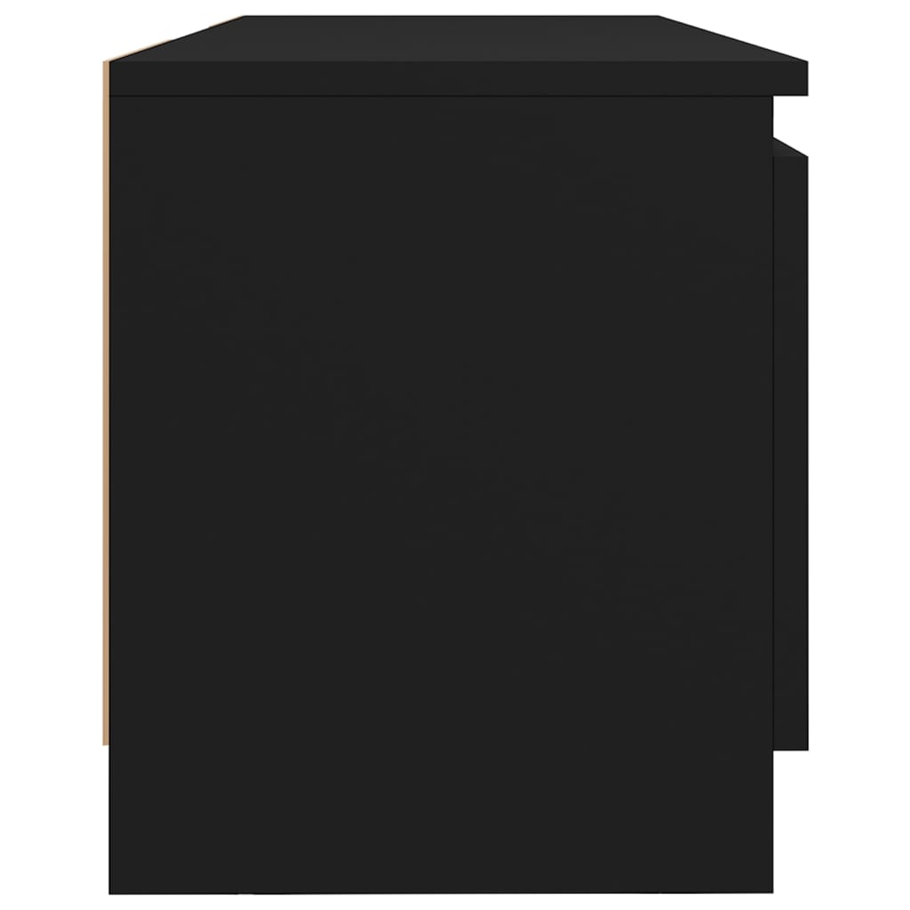 TV-taso LED-valoilla musta 120x30x35,5 cm - Sisustajankoti.fi