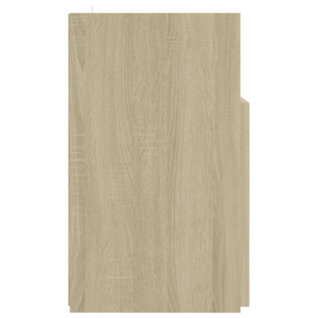 TV-taso LED-valoilla Sonoma-tammi 120x30x50 cm - Sisustajankoti.fi