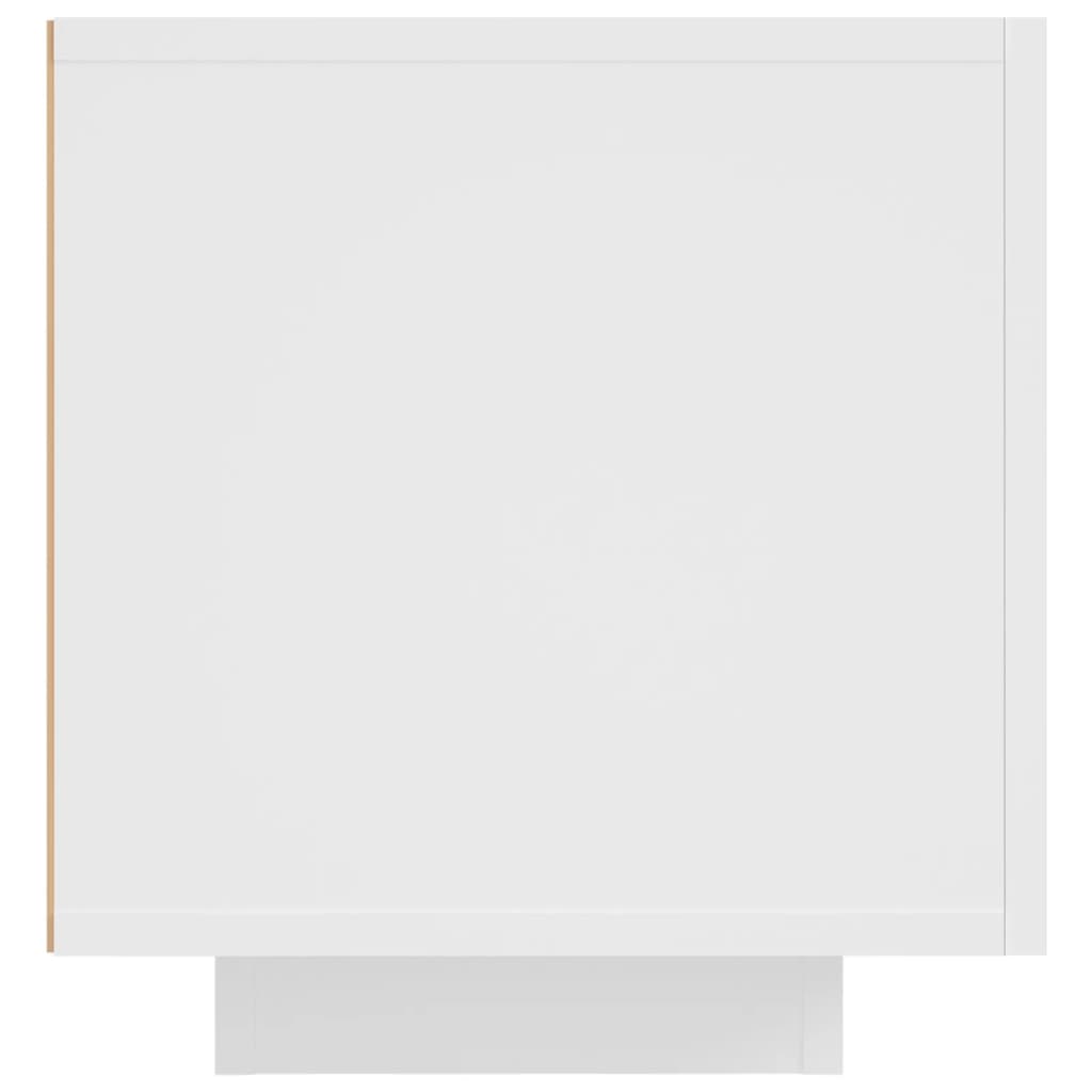 TV-taso LED-valoilla valkoinen 160x35x40 cm - Sisustajankoti.fi