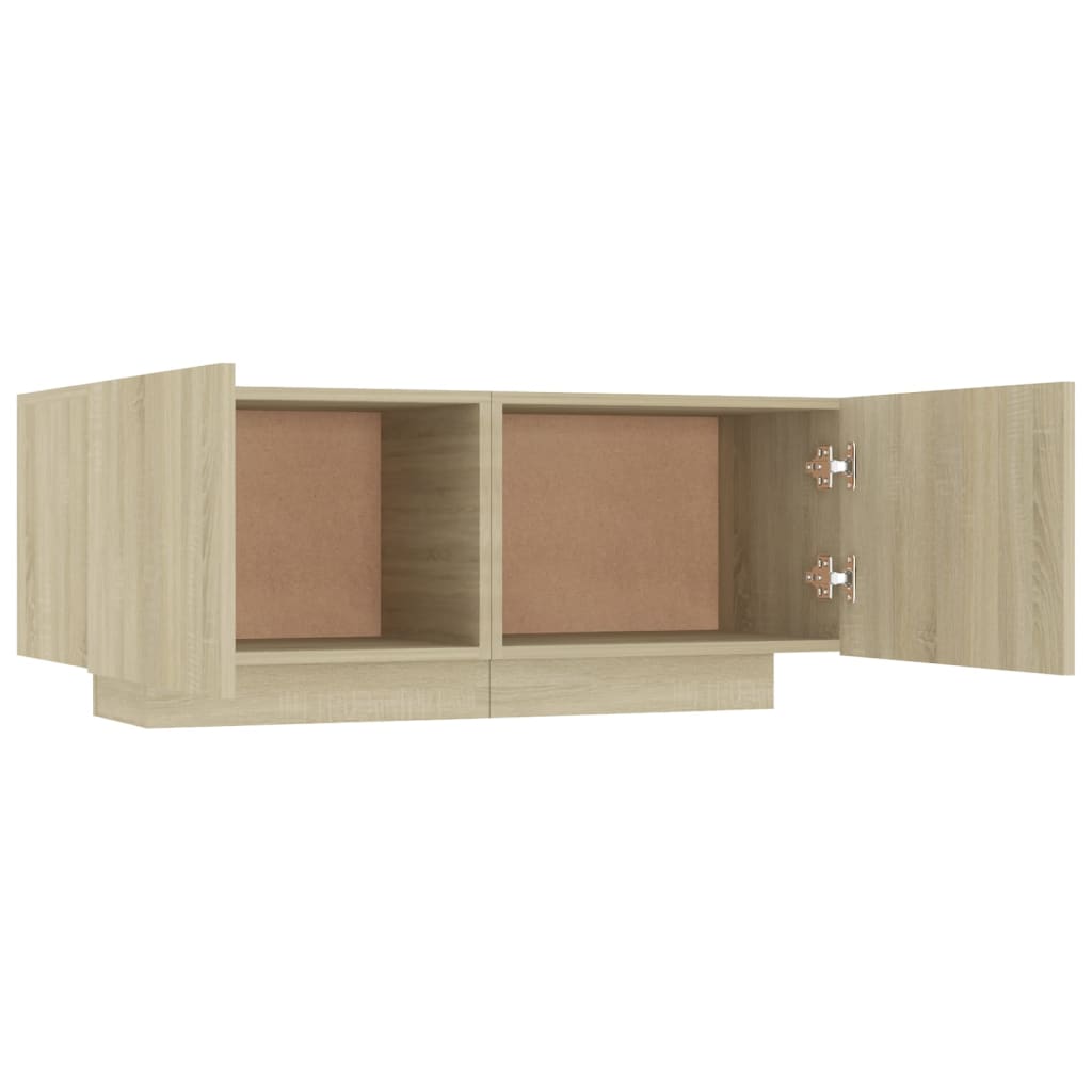 TV-taso Sonoma tammi 100x35x40 cm lastulevy - Sisustajankoti.fi