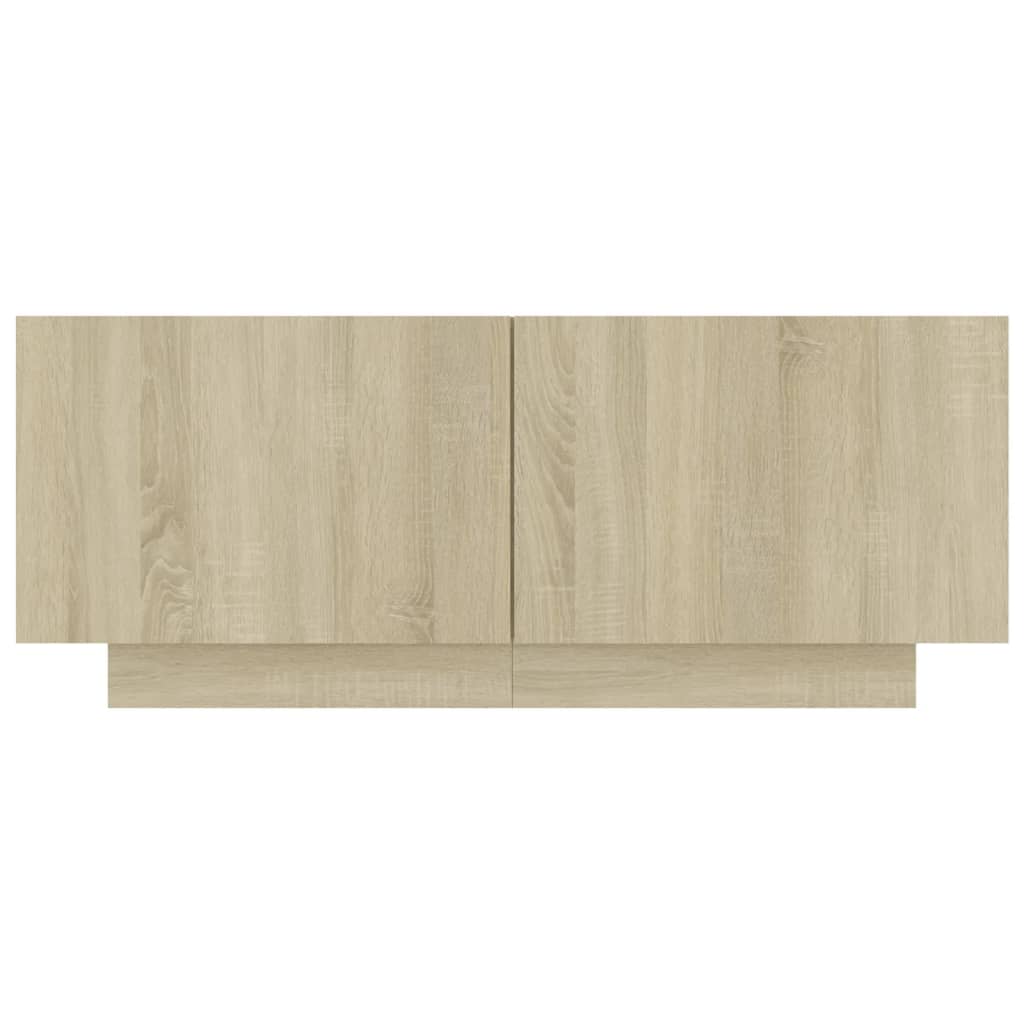 TV-taso Sonoma tammi 100x35x40 cm lastulevy - Sisustajankoti.fi