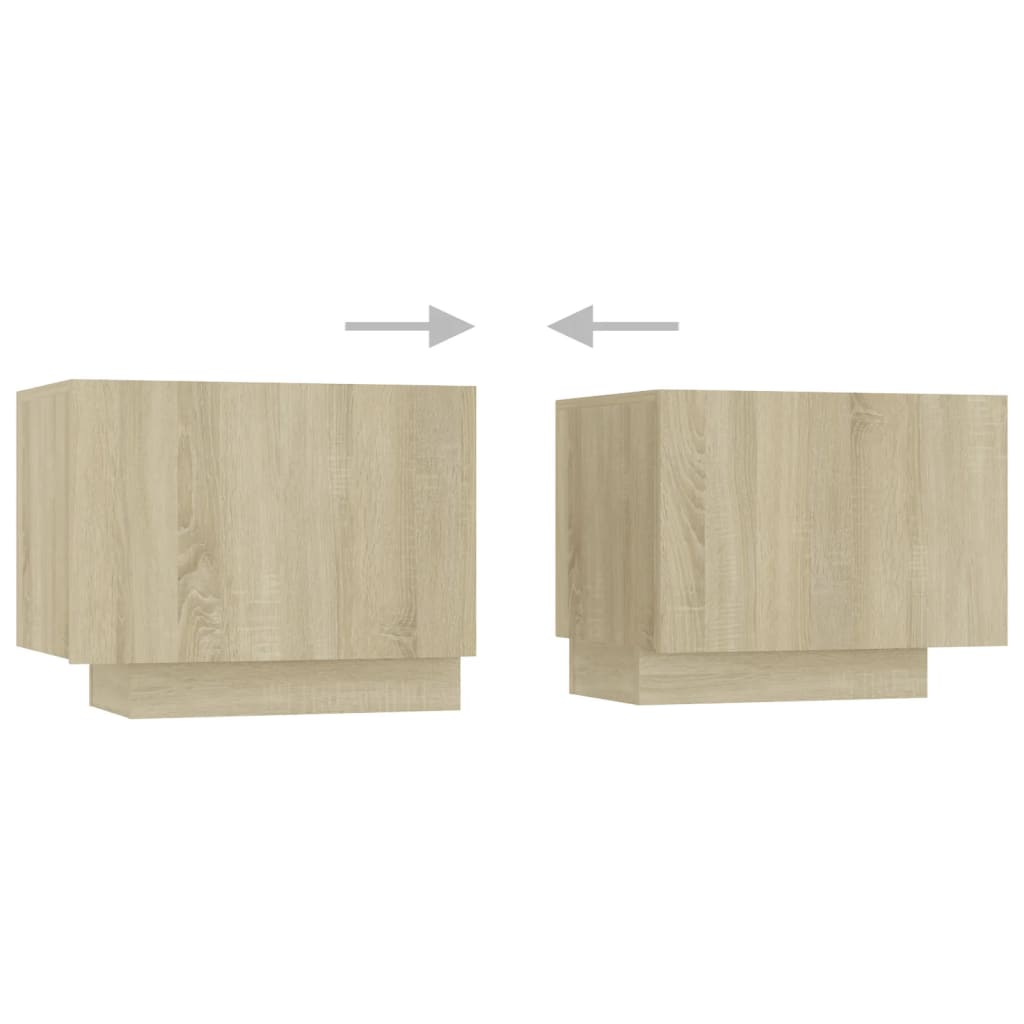 TV-taso Sonoma tammi 100x35x40 cm lastulevy - Sisustajankoti.fi