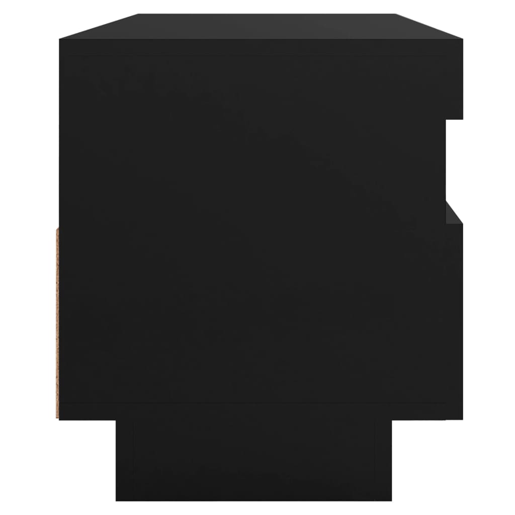 TV-taso LED-valoilla musta 100x35x40 cm - Sisustajankoti.fi
