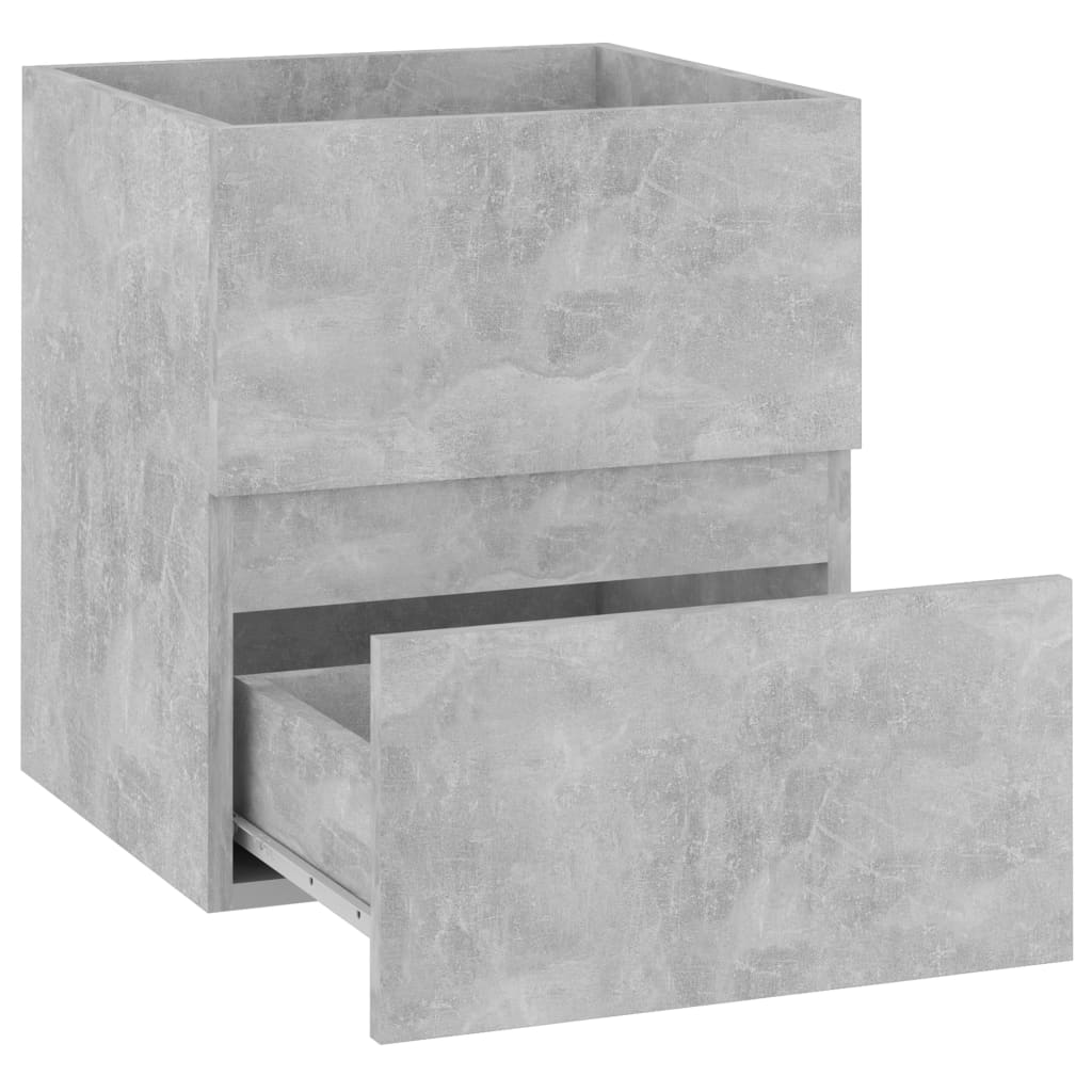 Allaskaappi betoninharmaa 41x38,5x45 cm - Sisustajankoti.fi