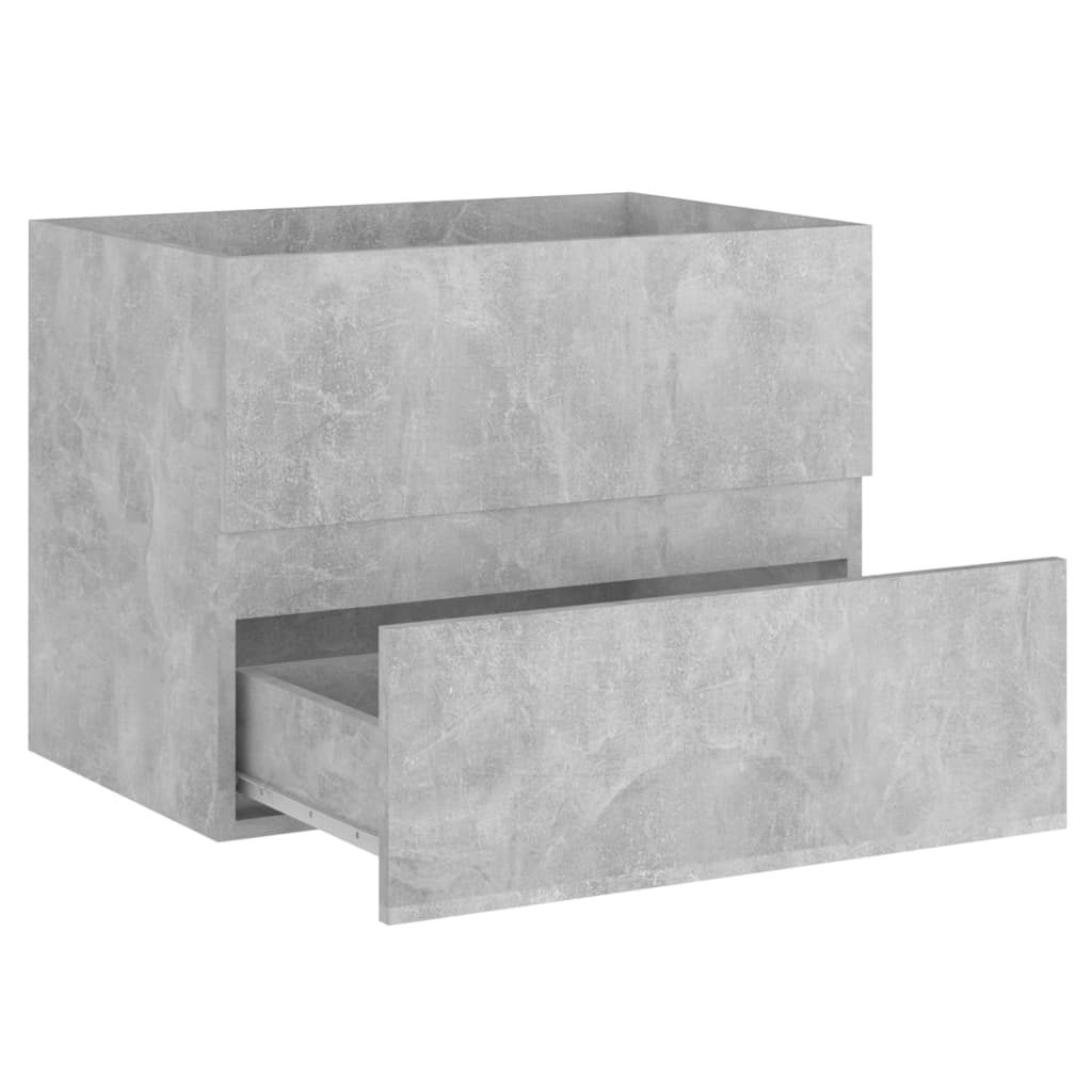 Allaskaappi betoninharmaa 60x38,5x45 cm - Sisustajankoti.fi