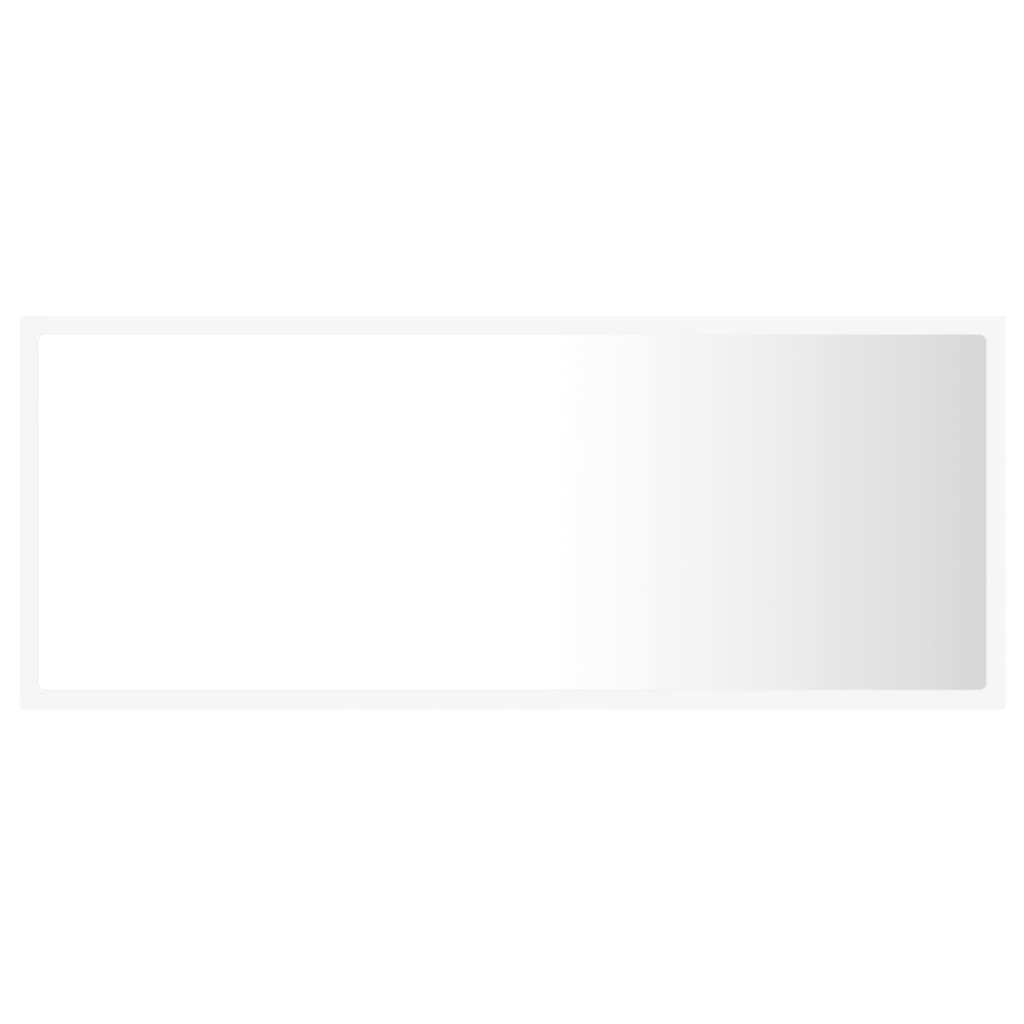 Kylpyhuonepeili LED valkoinen 100x8,5x37 cm - Sisustajankoti.fi