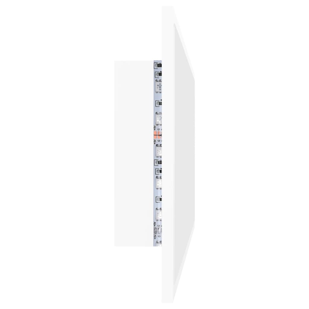 Kylpyhuonepeili LED valkoinen 100x8,5x37 cm - Sisustajankoti.fi