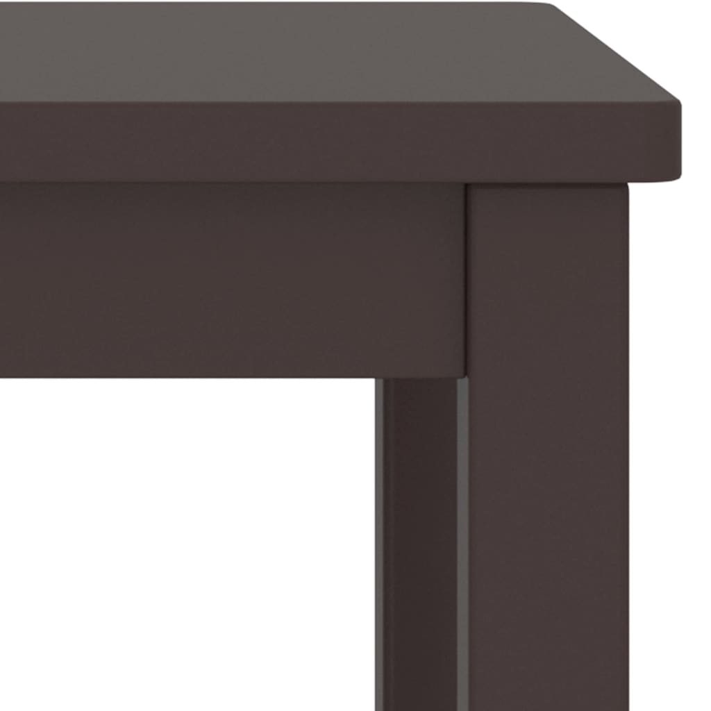 Yöpöytä tummanruskea 35x30x47 cm täysi mänty - Sisustajankoti.fi