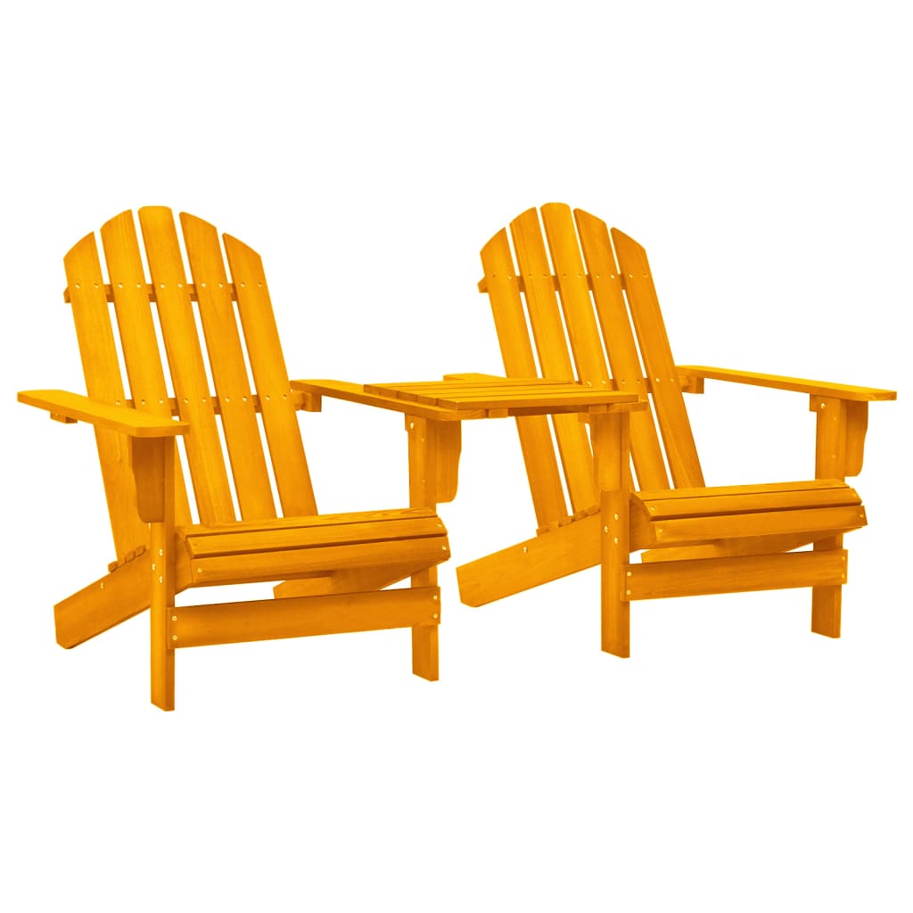 Adirondack-puutarhatuoli täysi kuusi oranssi - Sisustajankoti.fi