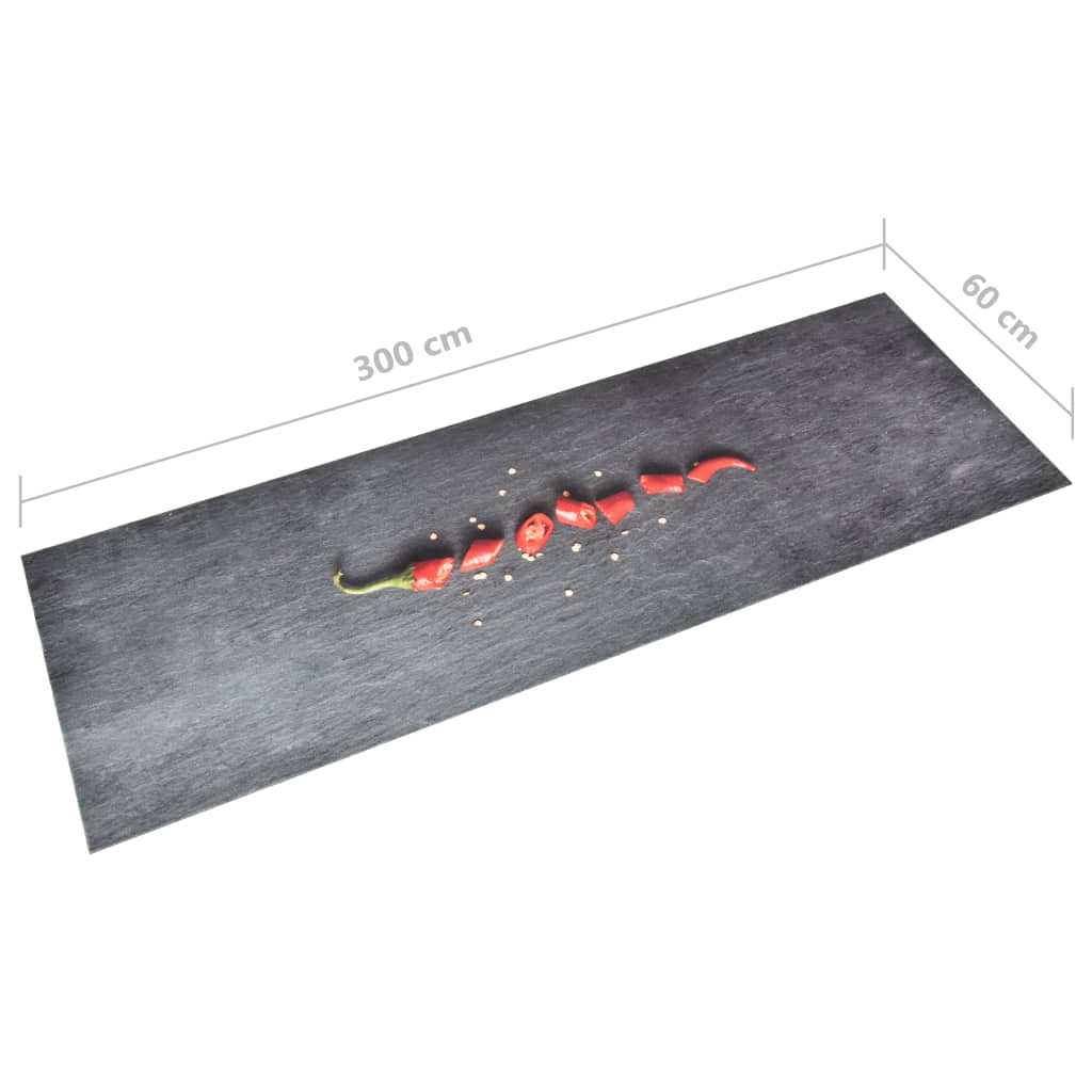 Keittiön pestävä lattiamatto Pepper 60x300 cm - Sisustajankoti.fi