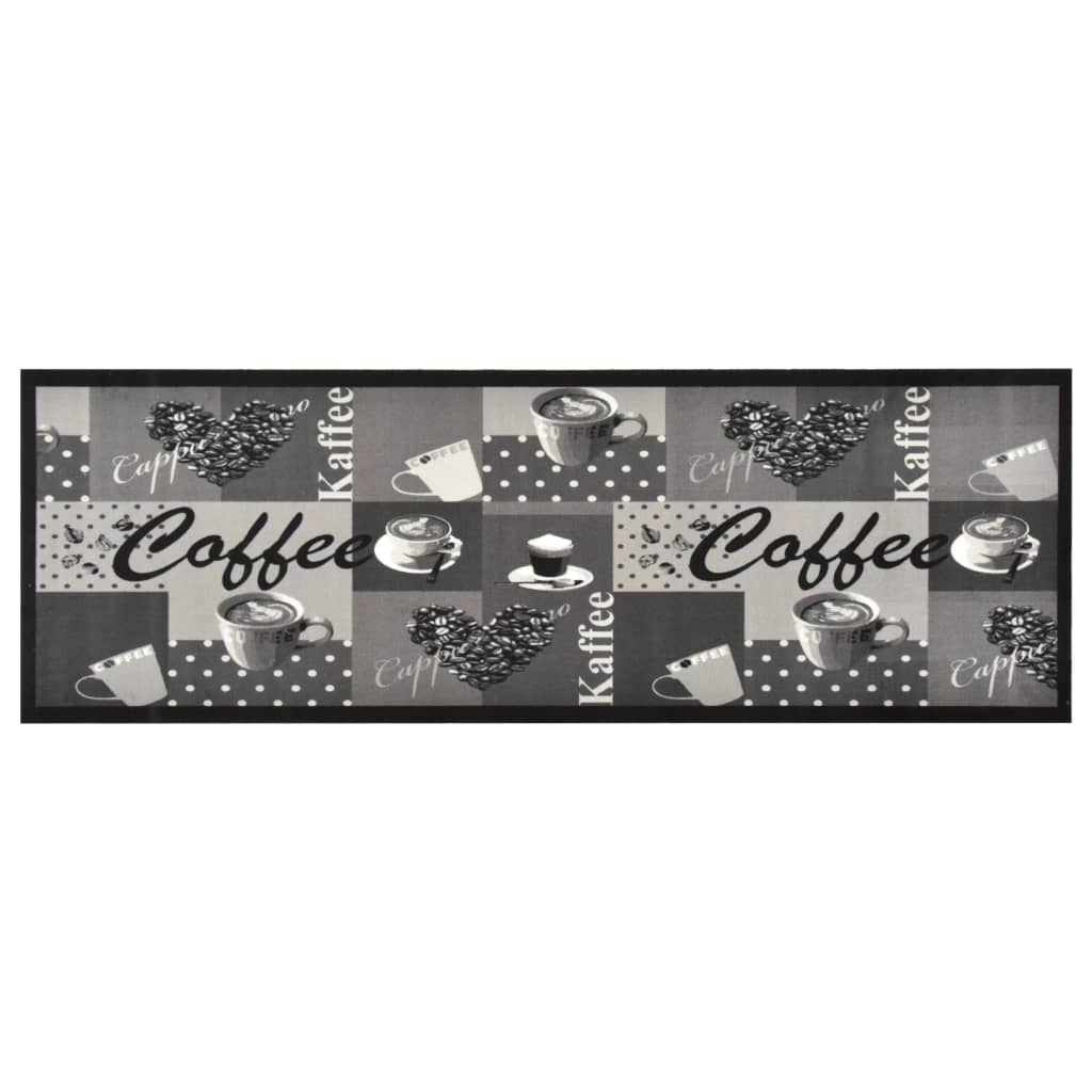 Keittiön pestävä lattiamatto Coffee sininen 60x300 cm - Sisustajankoti.fi