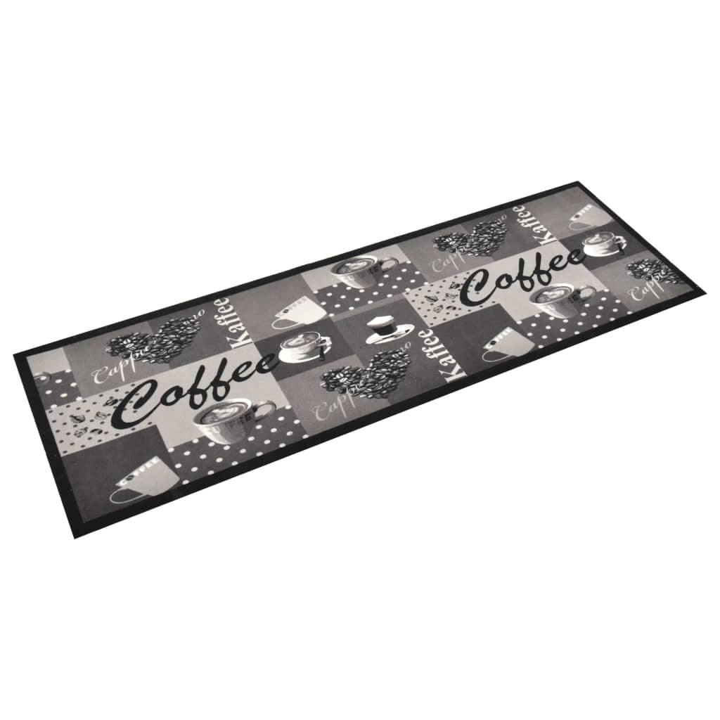 Keittiön pestävä lattiamatto Coffee sininen 60x300 cm - Sisustajankoti.fi