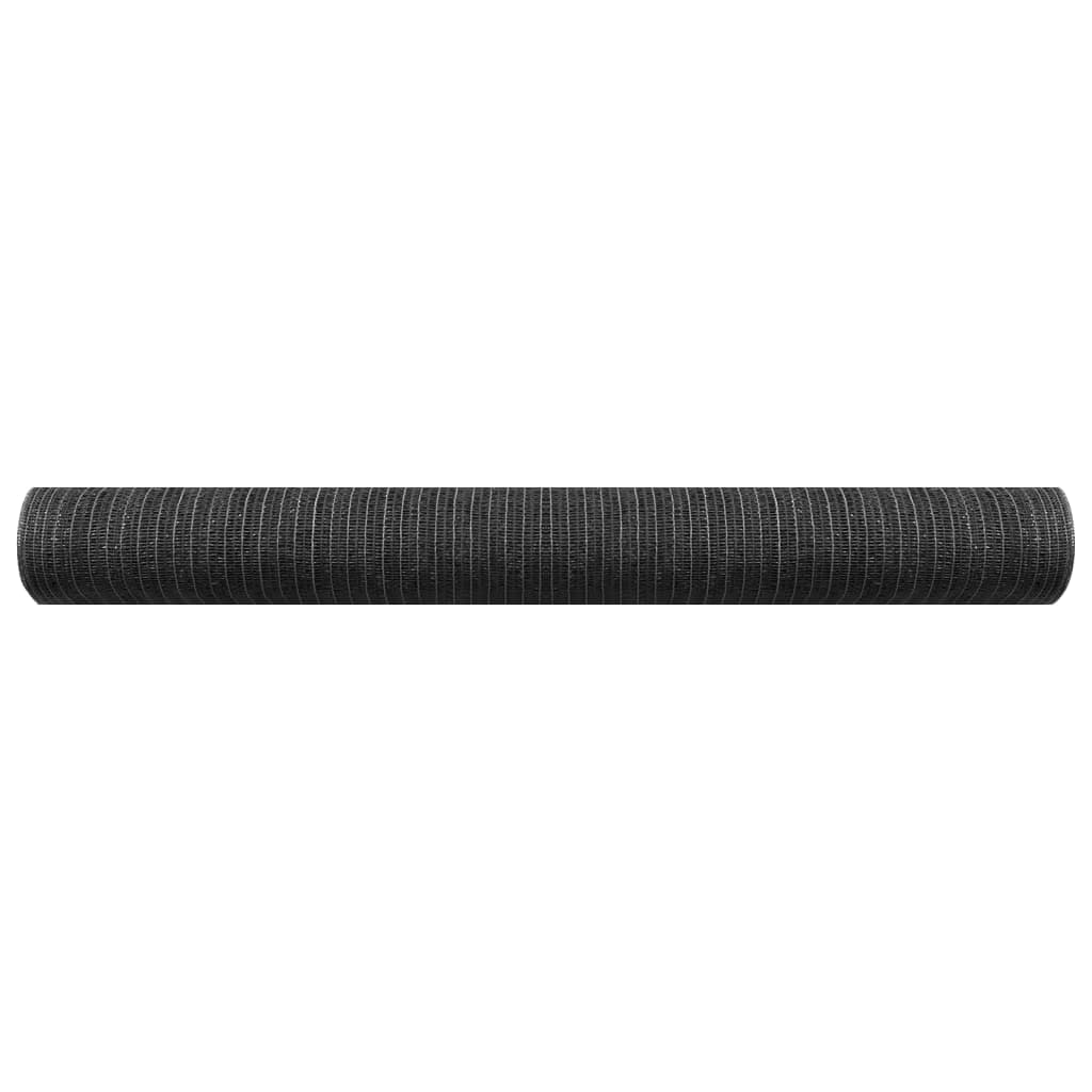 Näkösuoja antrasiitti 2x25 m HDPE 75 g/m² - Sisustajankoti.fi