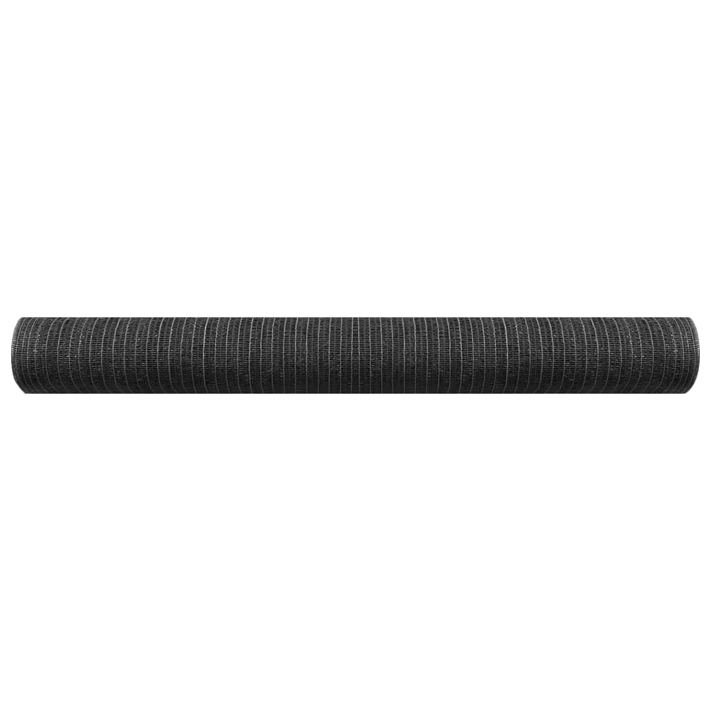 Näkösuoja antrasiitti 1x50 m HDPE 150 g/m² - Sisustajankoti.fi