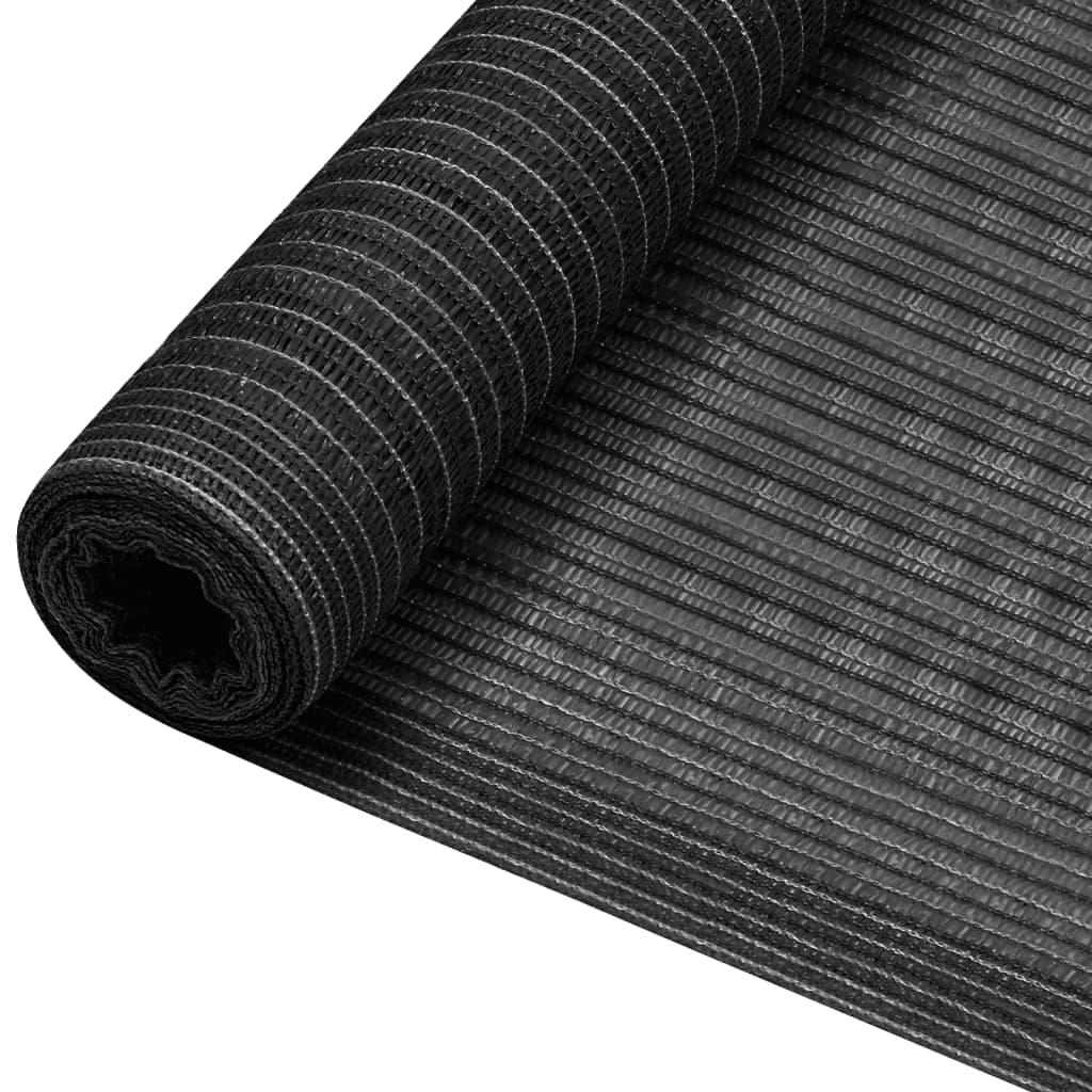 Näkösuoja antrasiitti 2x50 m HDPE 195 g/m² - Sisustajankoti.fi