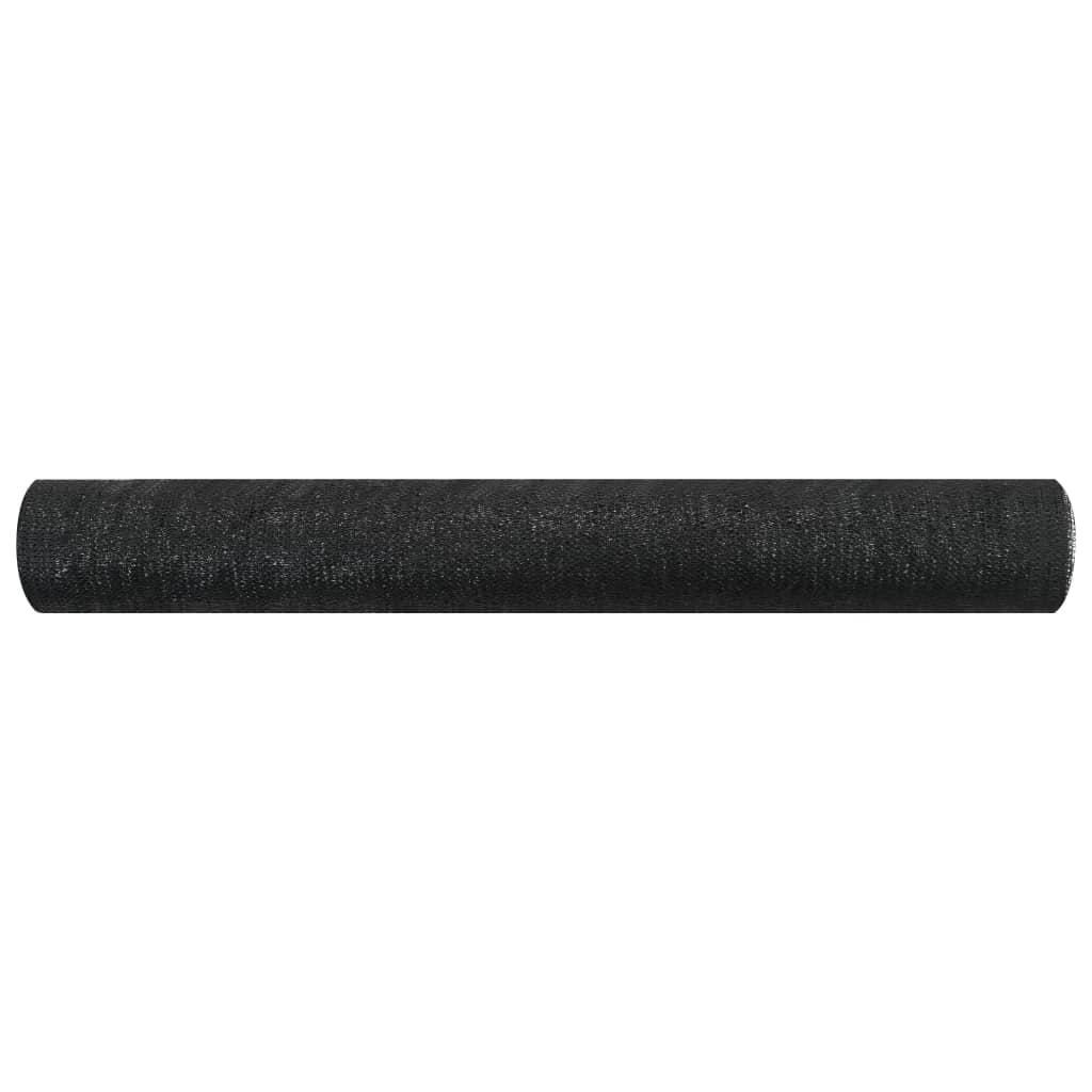 Näkösuoja musta 3,6x10 m HDPE 75 g/m² - Sisustajankoti.fi