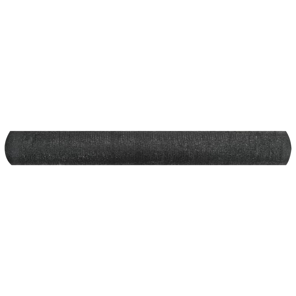 Näkösuoja musta 1,2x10 m HDPE 150 g/m² - Sisustajankoti.fi