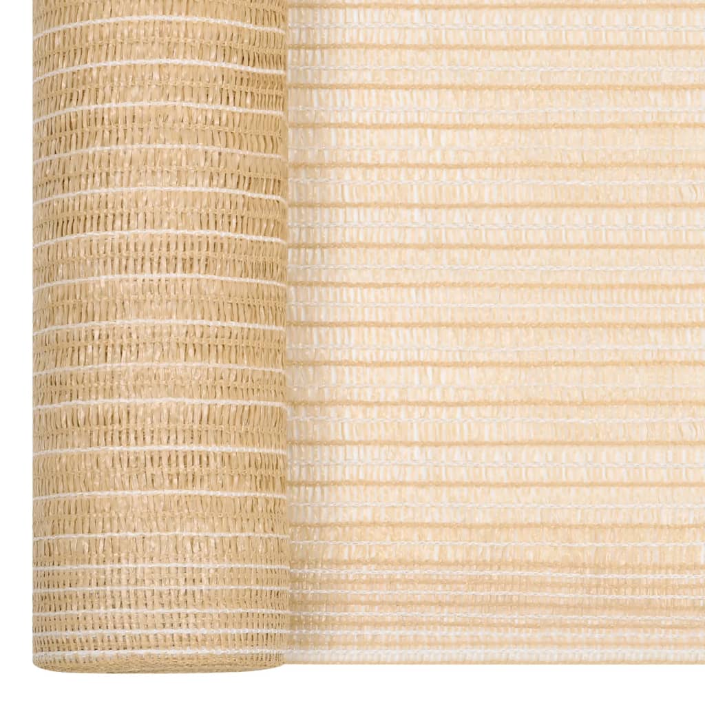 Näkösuoja beige 3,6x10 m HDPE 195 g/m² - Sisustajankoti.fi