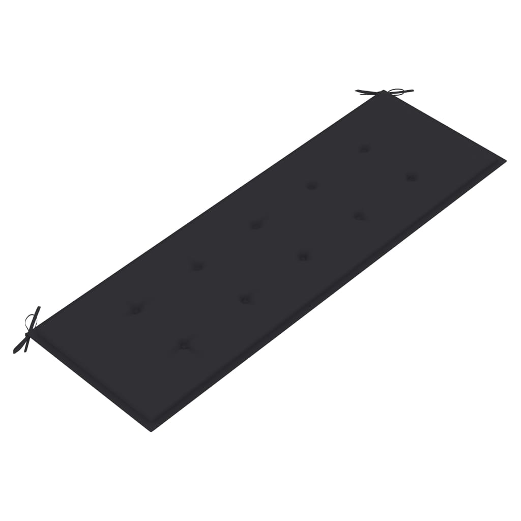 Puutarhapenkki tyynyllä 157 cm akasiapuu - Sisustajankoti.fi