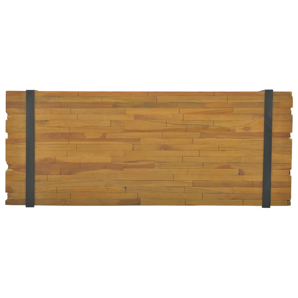 Sohvapöytä 110x45x38 cm täysi tiikki - Sisustajankoti.fi