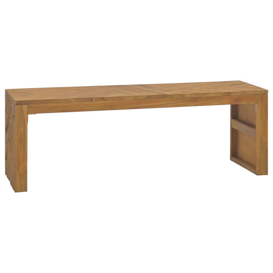 TV-taso 110x35x36 cm täysi tiikki - Sisustajankoti.fi