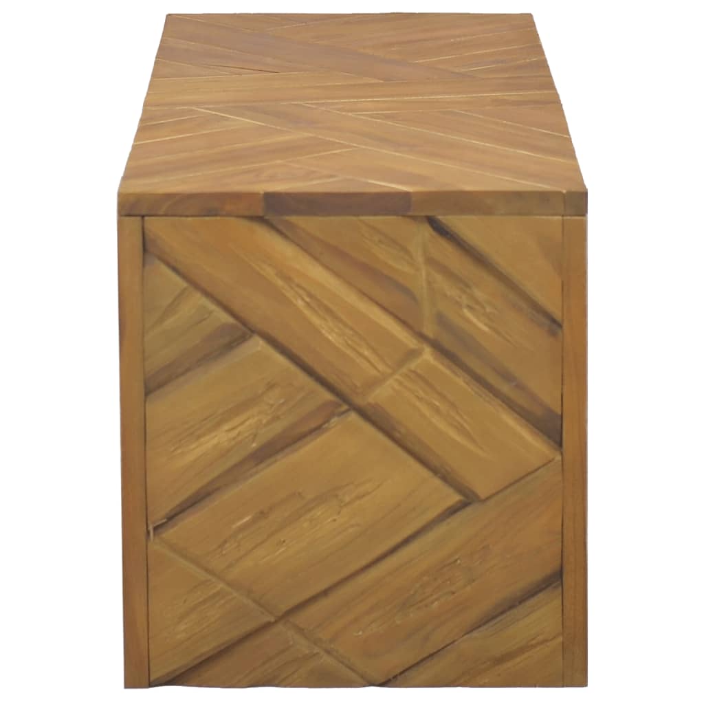 TV-taso 110x35x36 cm täysi tiikki - Sisustajankoti.fi