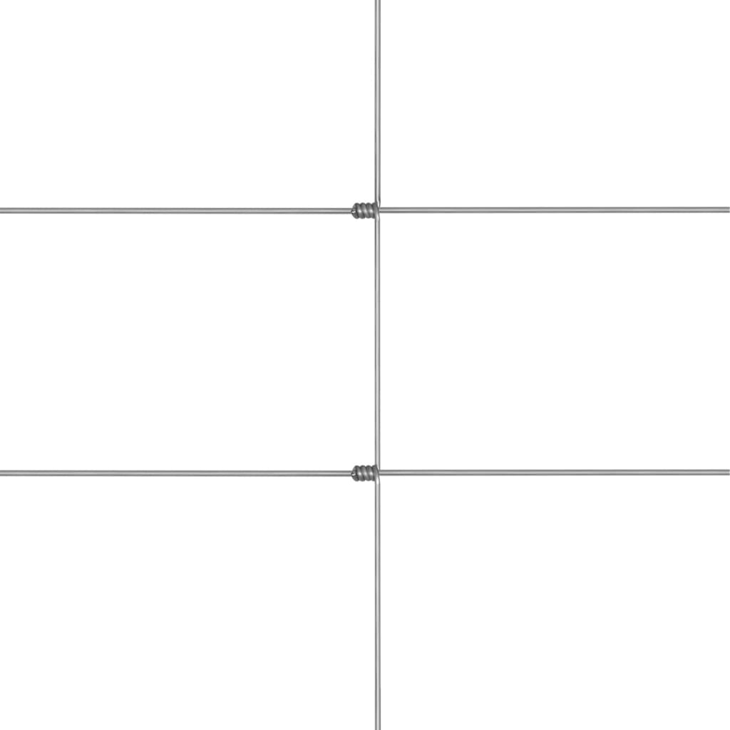 Puutarha-aita galvanoitu teräs 50x1 m hopea - Sisustajankoti.fi