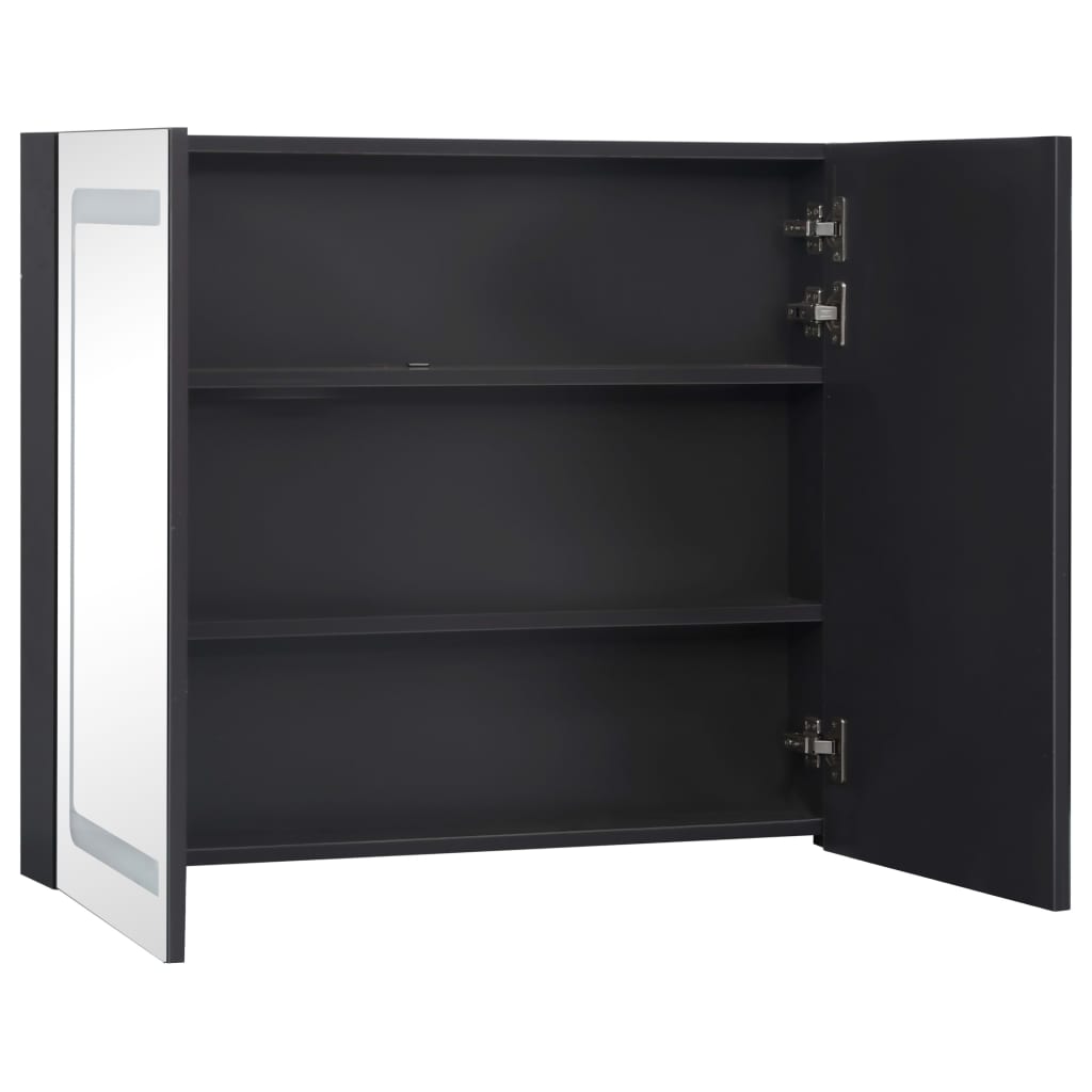 LED kylpyhuoneen peilikaappi 80x12,2x68 cm - Sisustajankoti.fi