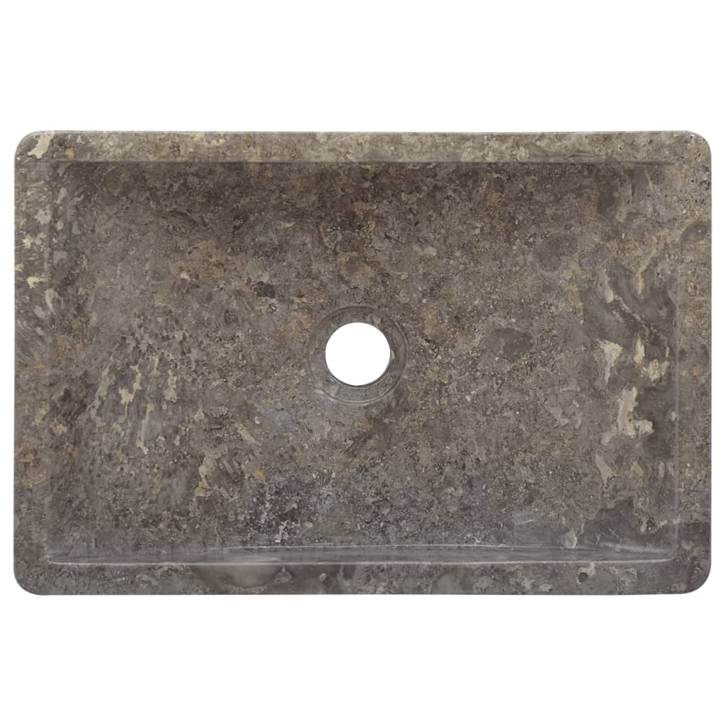 Pesuallas harmaa 45x30x12 cm marmori - Sisustajankoti.fi