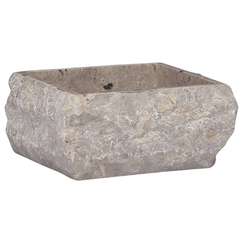 Pesuallas harmaa 30x30x13 cm marmori - Sisustajankoti.fi