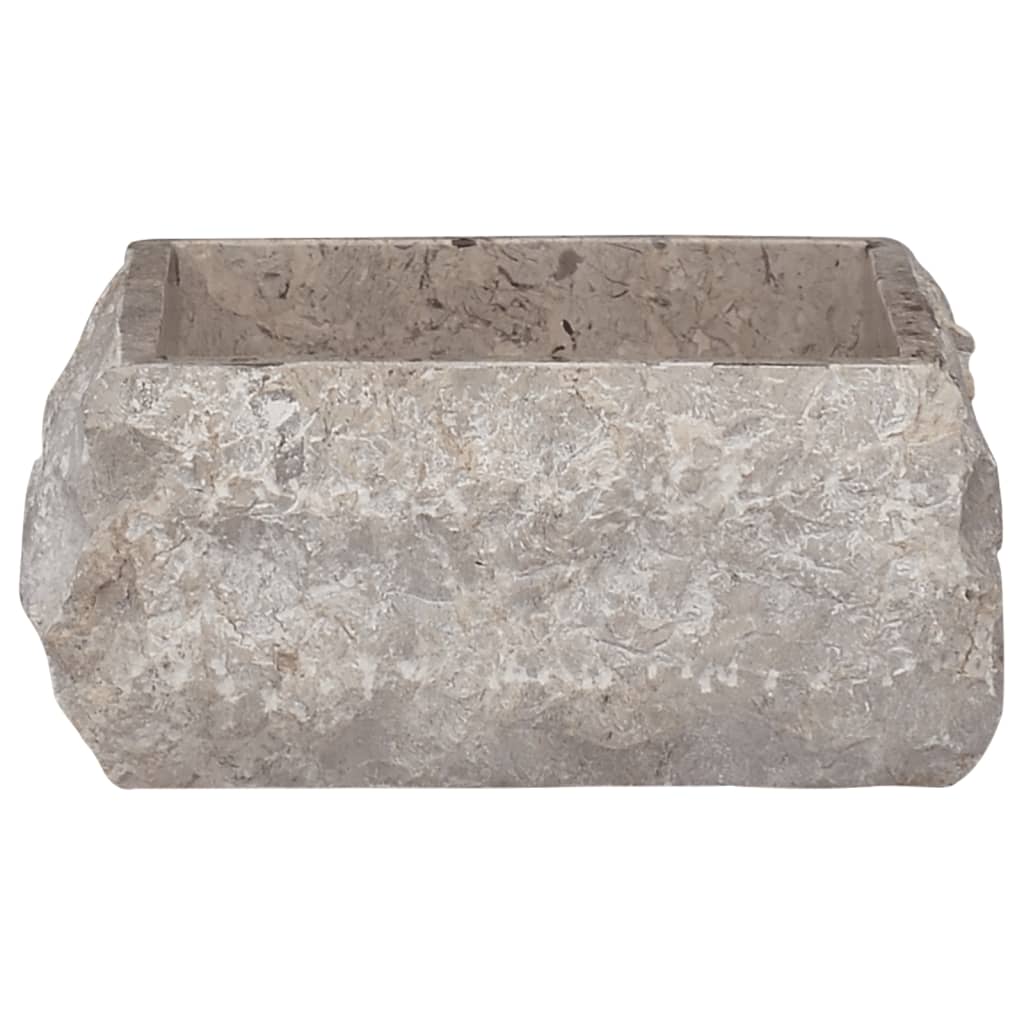 Pesuallas harmaa 30x30x13 cm marmori - Sisustajankoti.fi