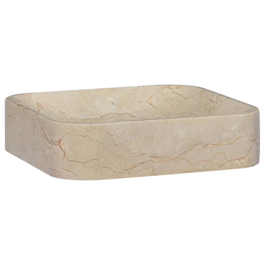 Pesuallas kerma 40x40x10 cm marmori - Sisustajankoti.fi