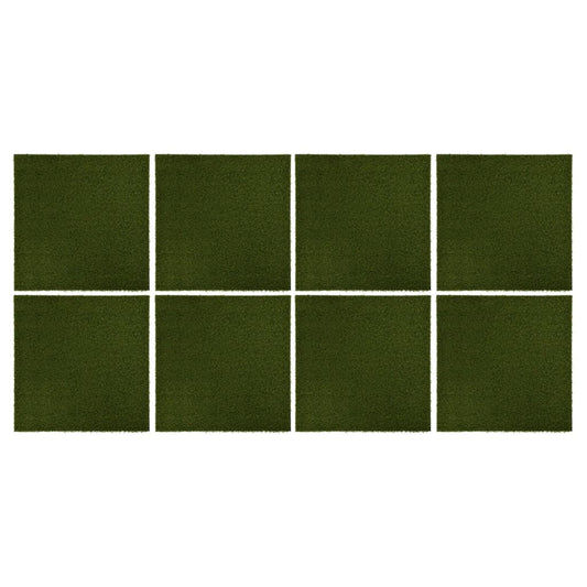 Keinonurmilevyt 8 kpl 50x50x2,5 cm kumi - Sisustajankoti.fi