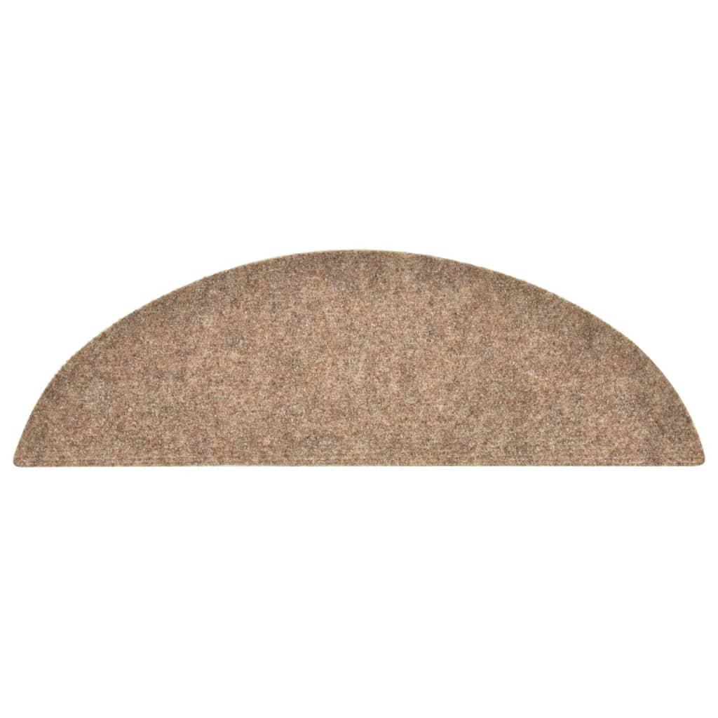 Itsekiinnittyvät porrasmatot 10 kpl kerma 56x17x3 cm neulahuopa - Sisustajankoti.fi