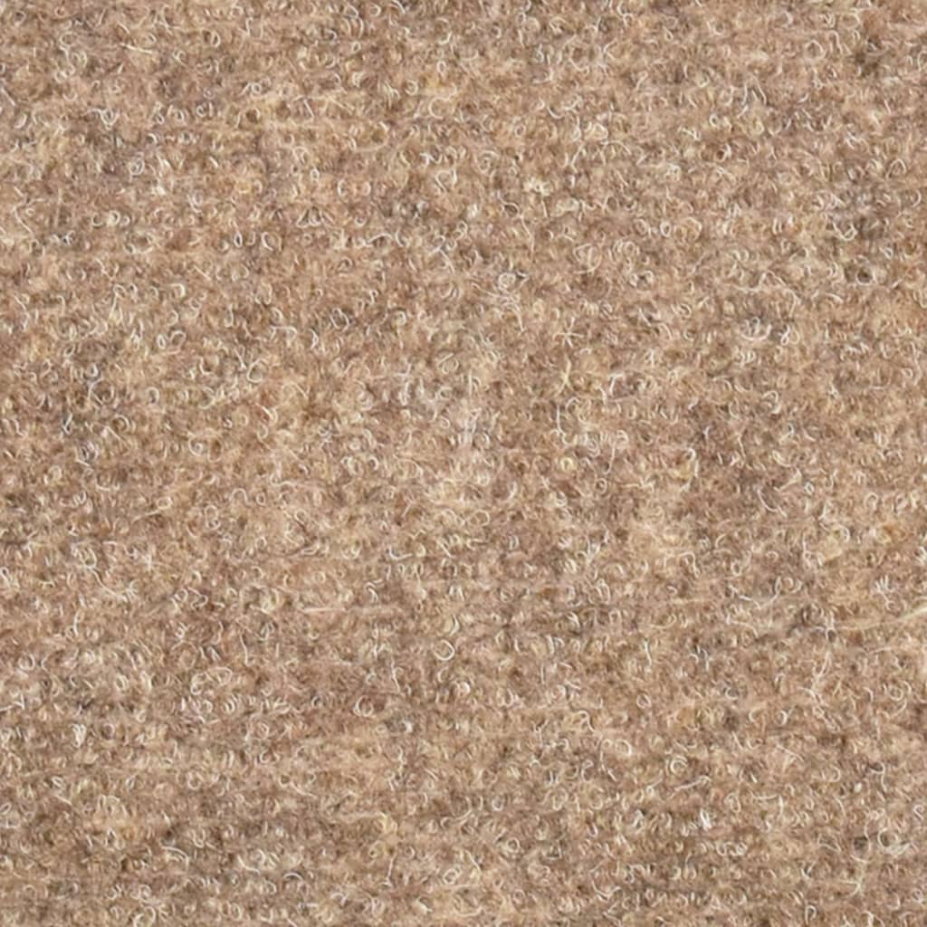 Itsekiinnittyvät porrasmatot 10 kpl kerma 56x17x3 cm neulahuopa - Sisustajankoti.fi