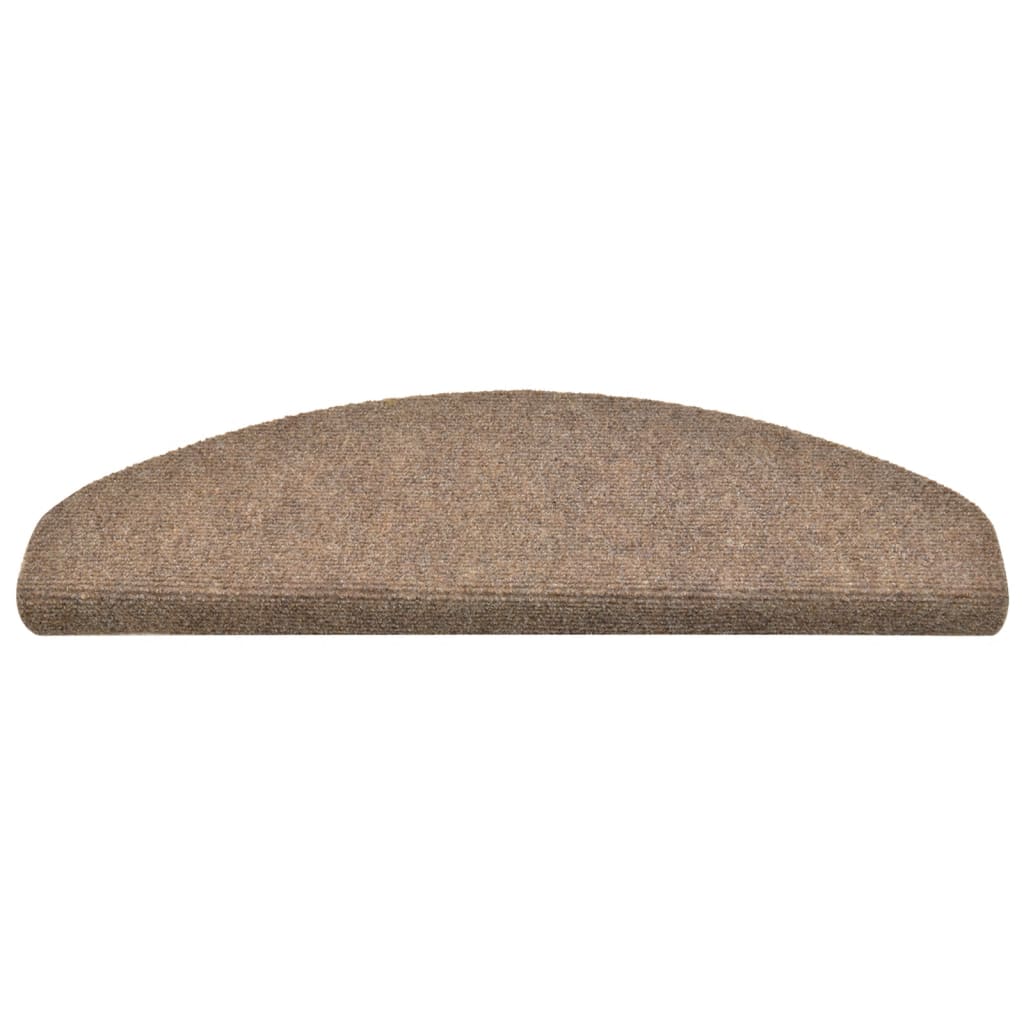Itsekiinnittyvät porrasmatot 5 kpl kerma 65x21x4 cm neulahuopa - Sisustajankoti.fi