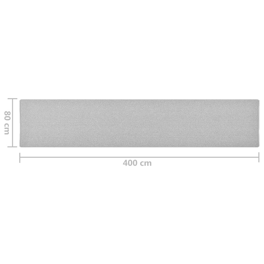 Käytävämatto vaaleanharmaa 80x400 cm - Sisustajankoti.fi